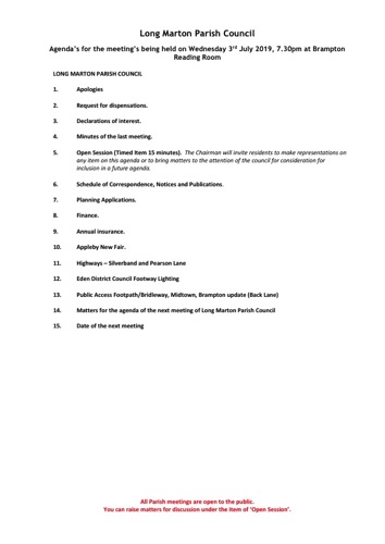 2019 07 03 Agenda LMPC Meeting (Noticeboards).pdf